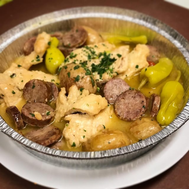 Chicken Scarpariello.