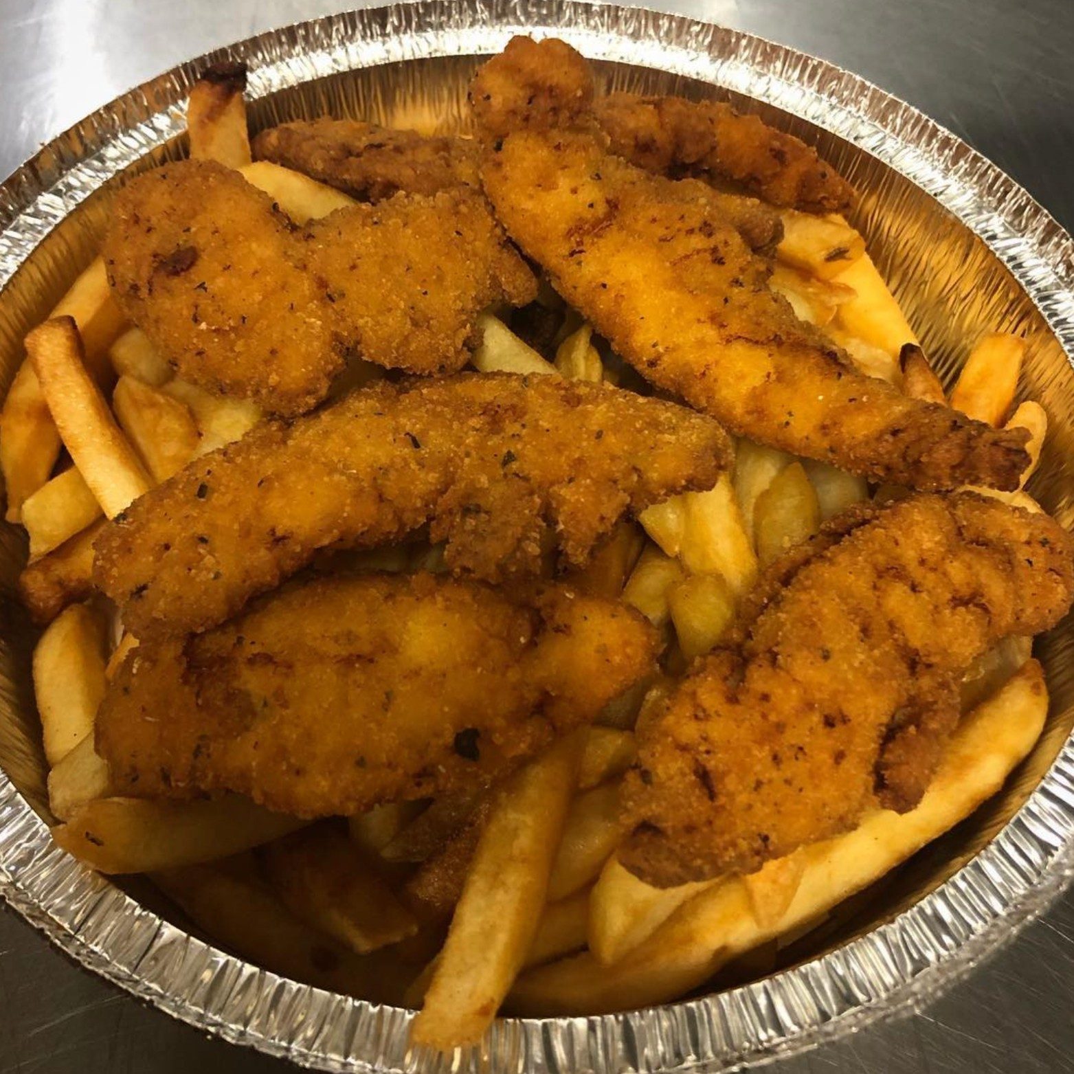 Kids Fingers with Fries.