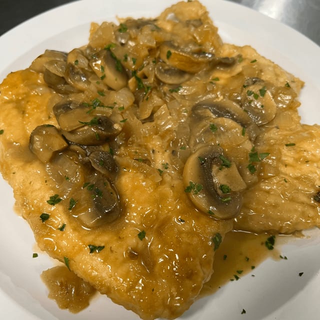 Chicken Marsala.