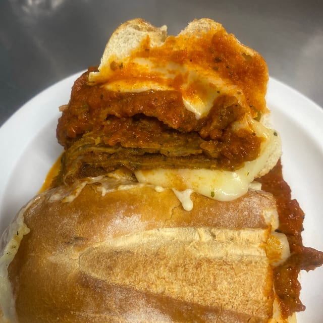 Eggplant Parm Hero/Wrap.